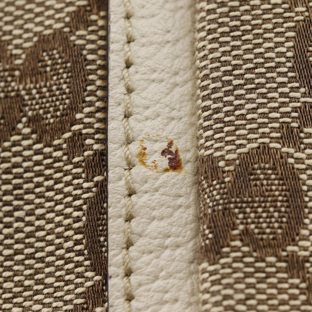 Gucci Abbey Beige Canvas Tote Bag ()