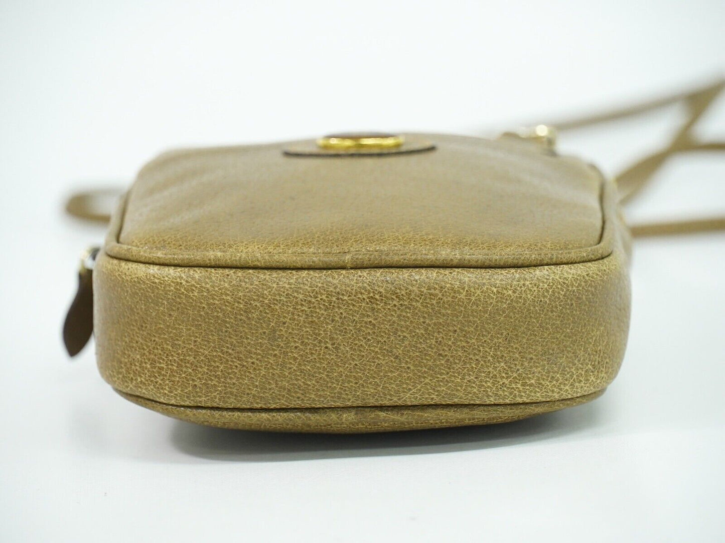 Gucci Beige Leather Shoulder Bag ()