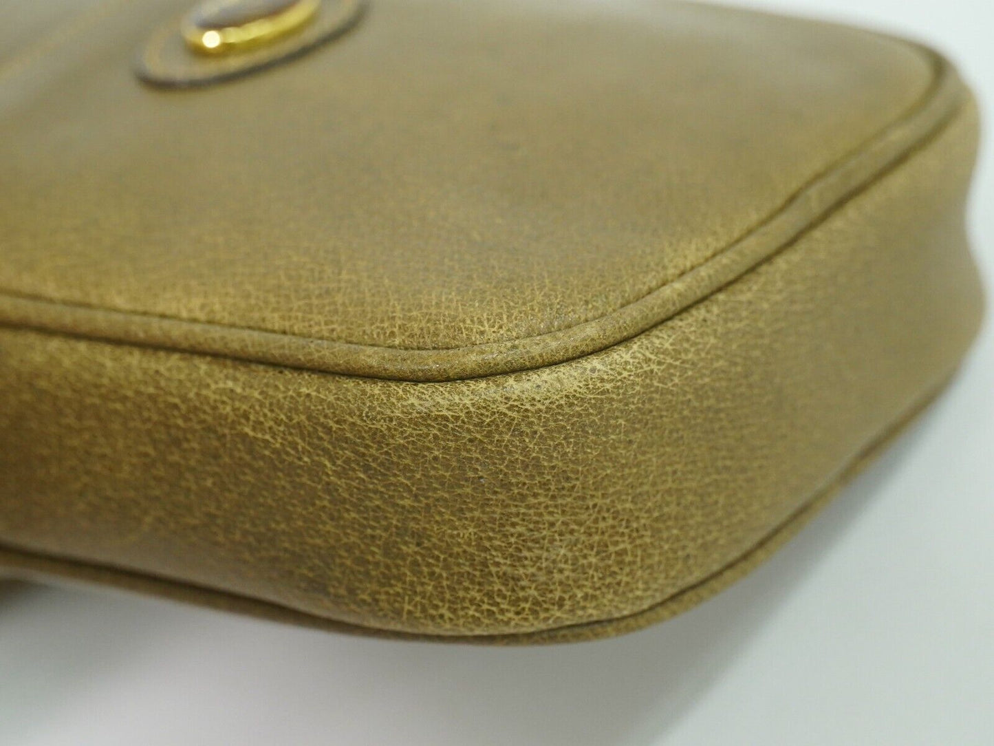 Gucci Beige Leather Shoulder Bag ()