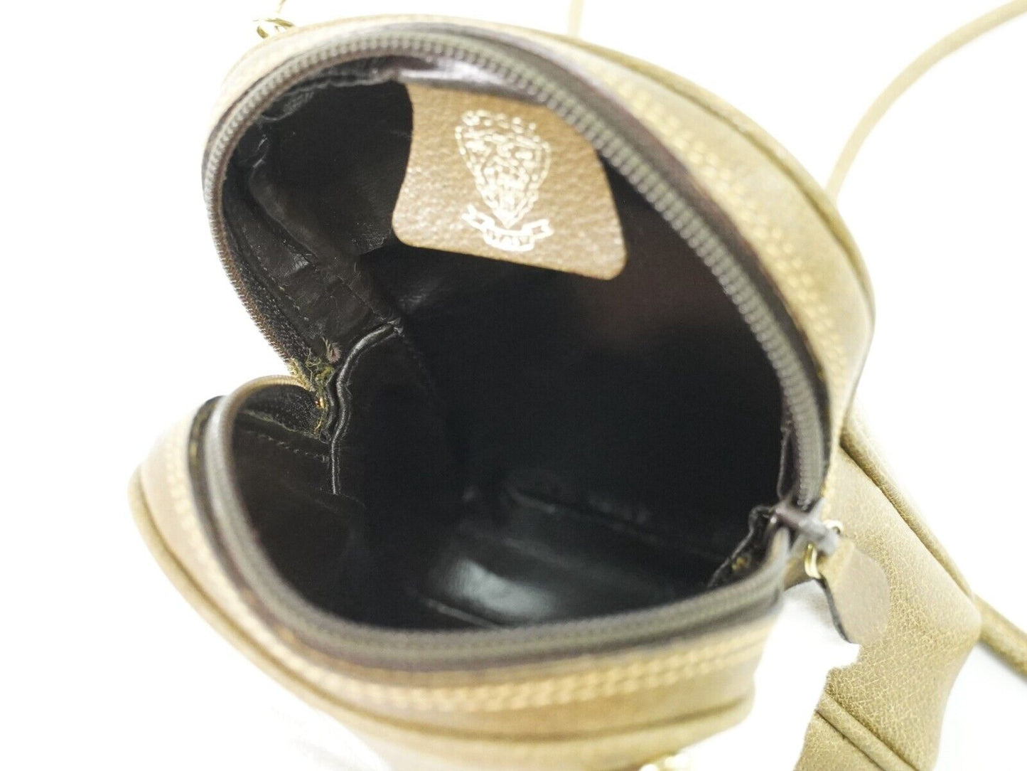 Gucci Beige Leather Shoulder Bag ()