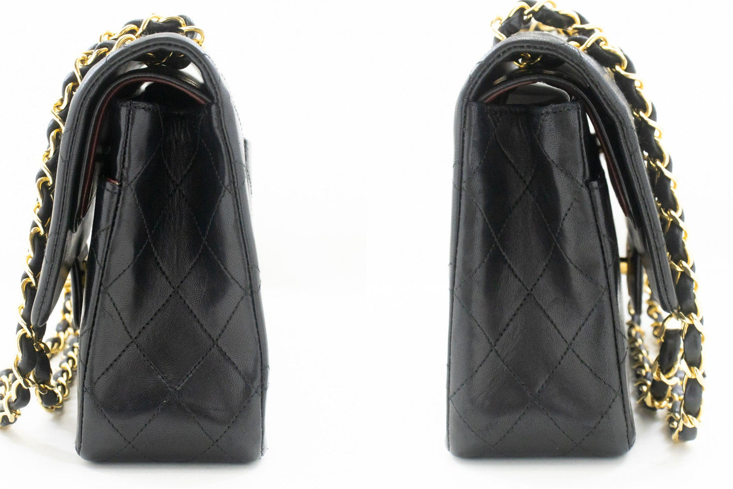 Chanel Black Leather Shoulder Bag ()
