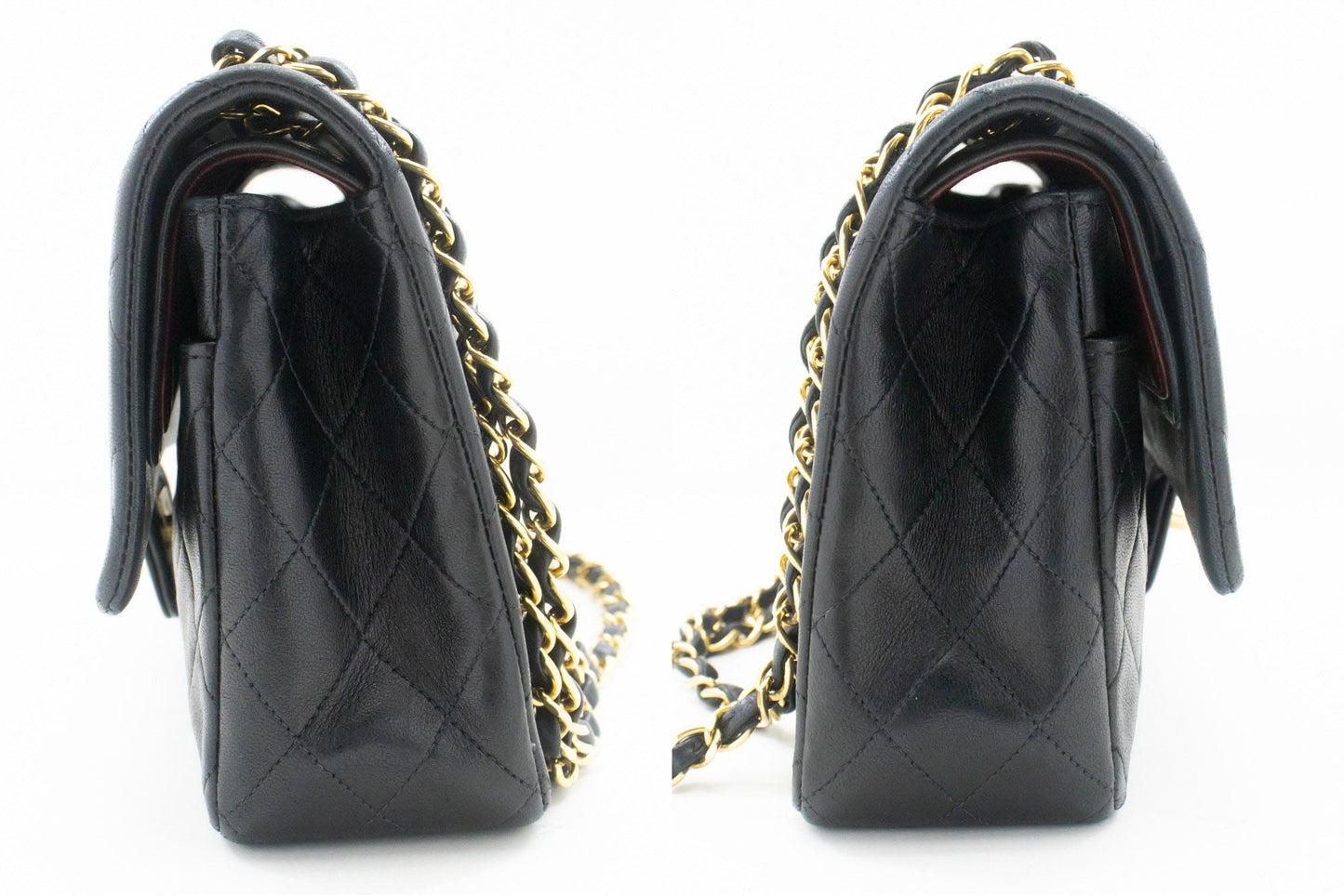 Chanel Black Leather Shoulder Bag ()