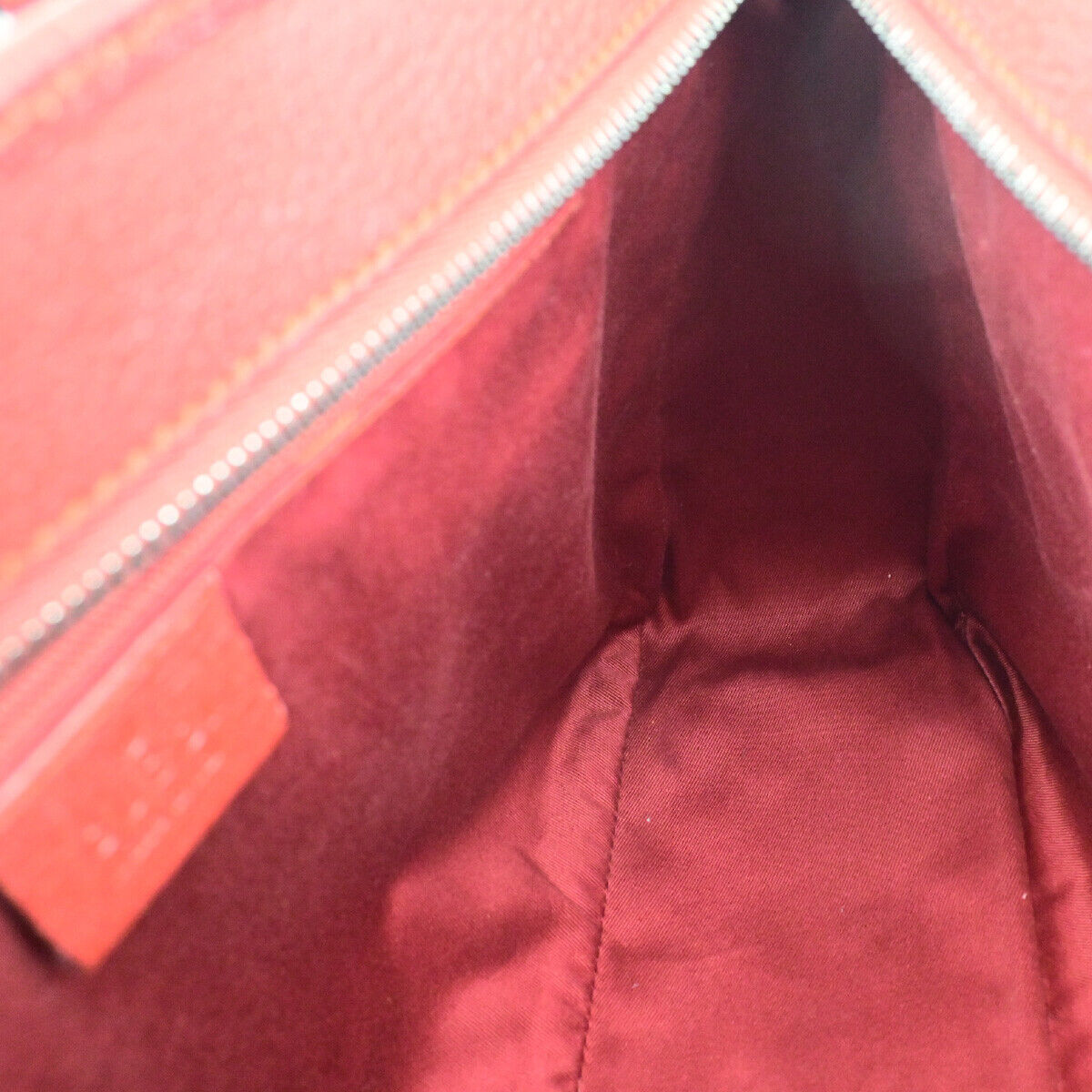 Gucci Guccissima Orange Canvas Handbag ()