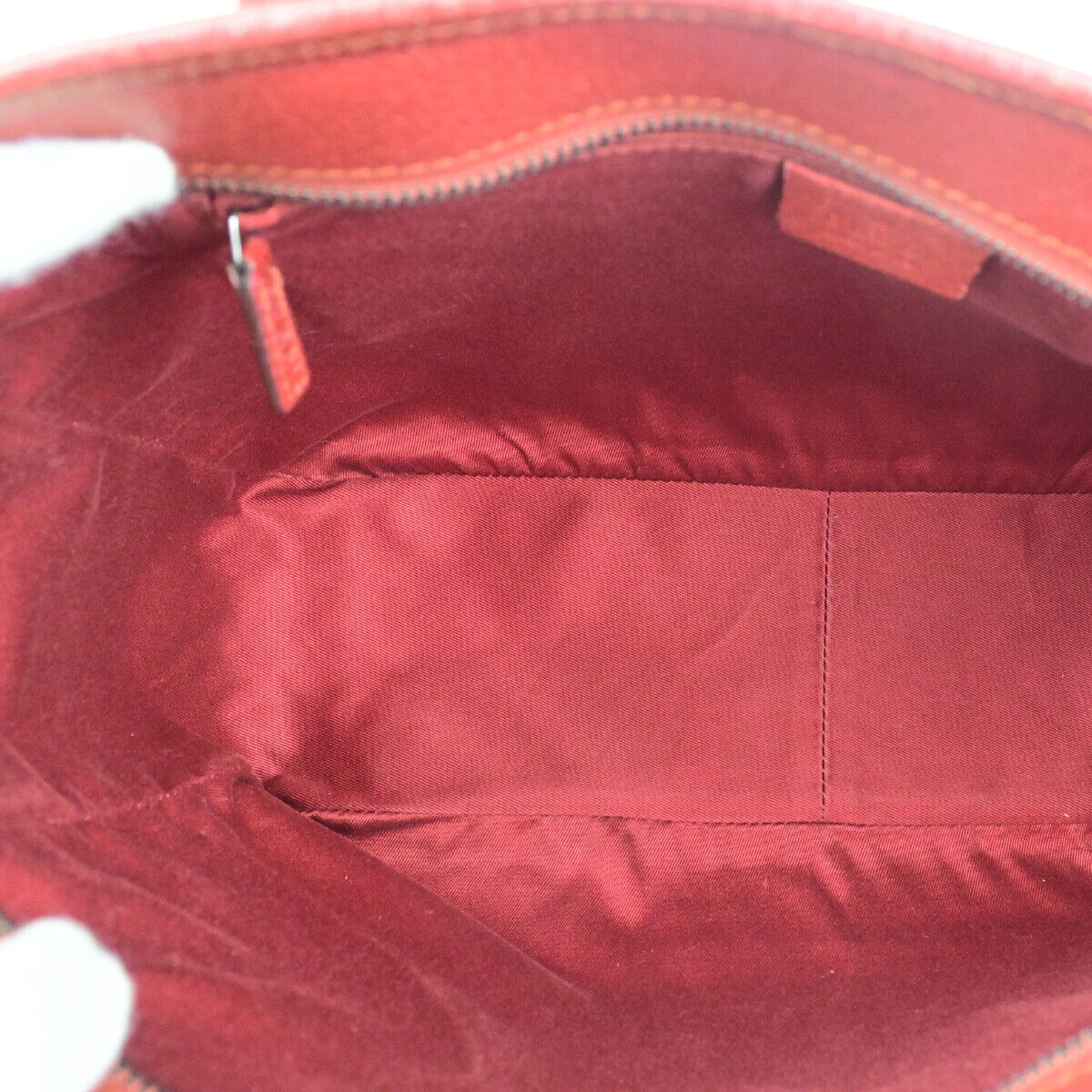 Gucci Guccissima Orange Canvas Handbag ()