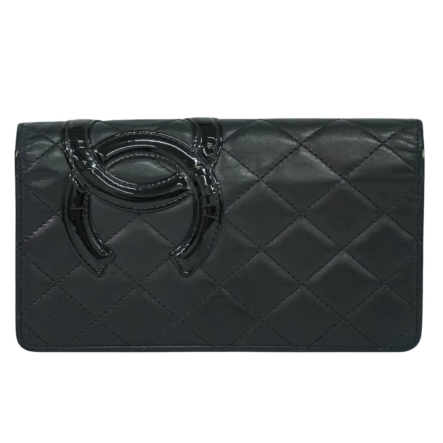 Chanel Black Leather Wallet  ()