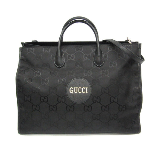 Gucci Off The Grid Black Canvas Tote Bag ()