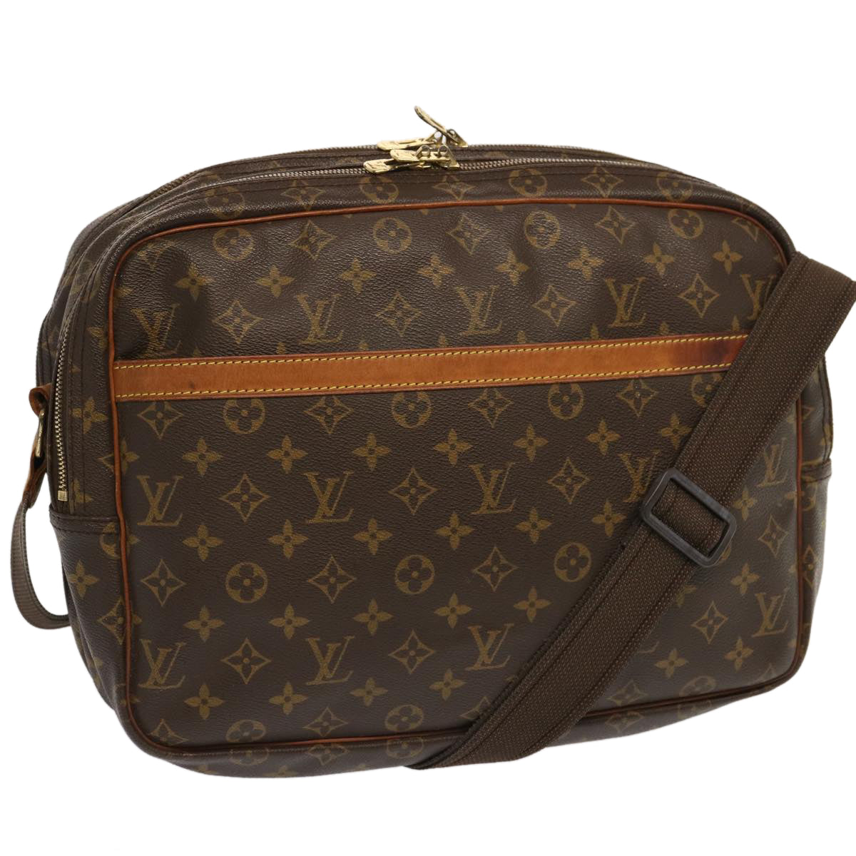 Louis Vuitton Reporter  Canvas Shoulder Bag ()