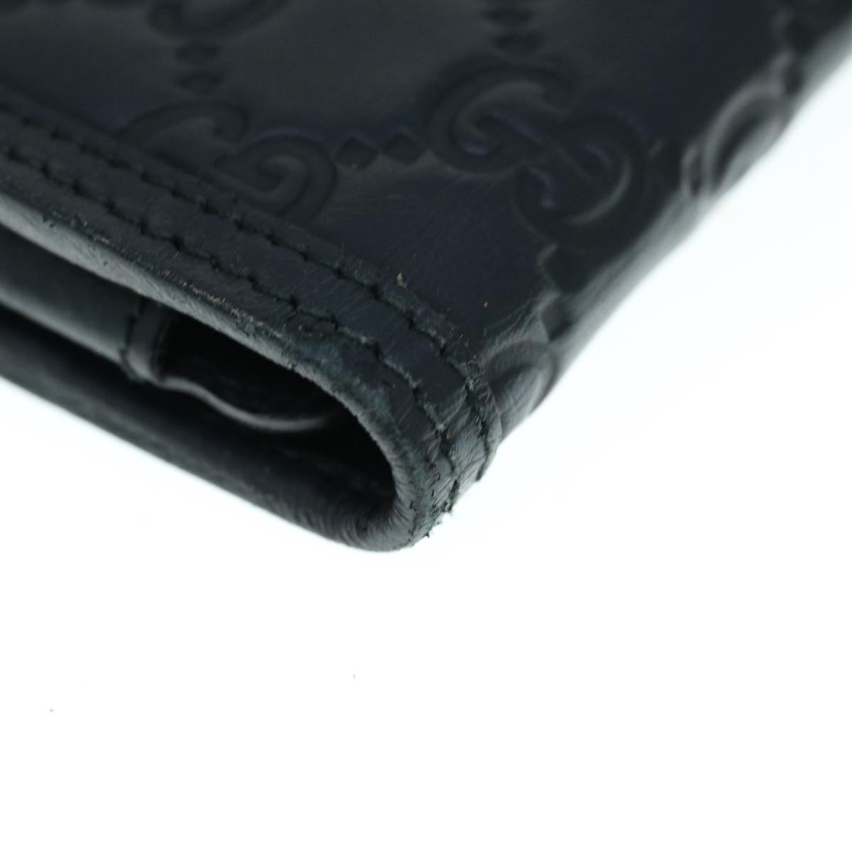 Gucci Guccissima Black Canvas Wallet  ()