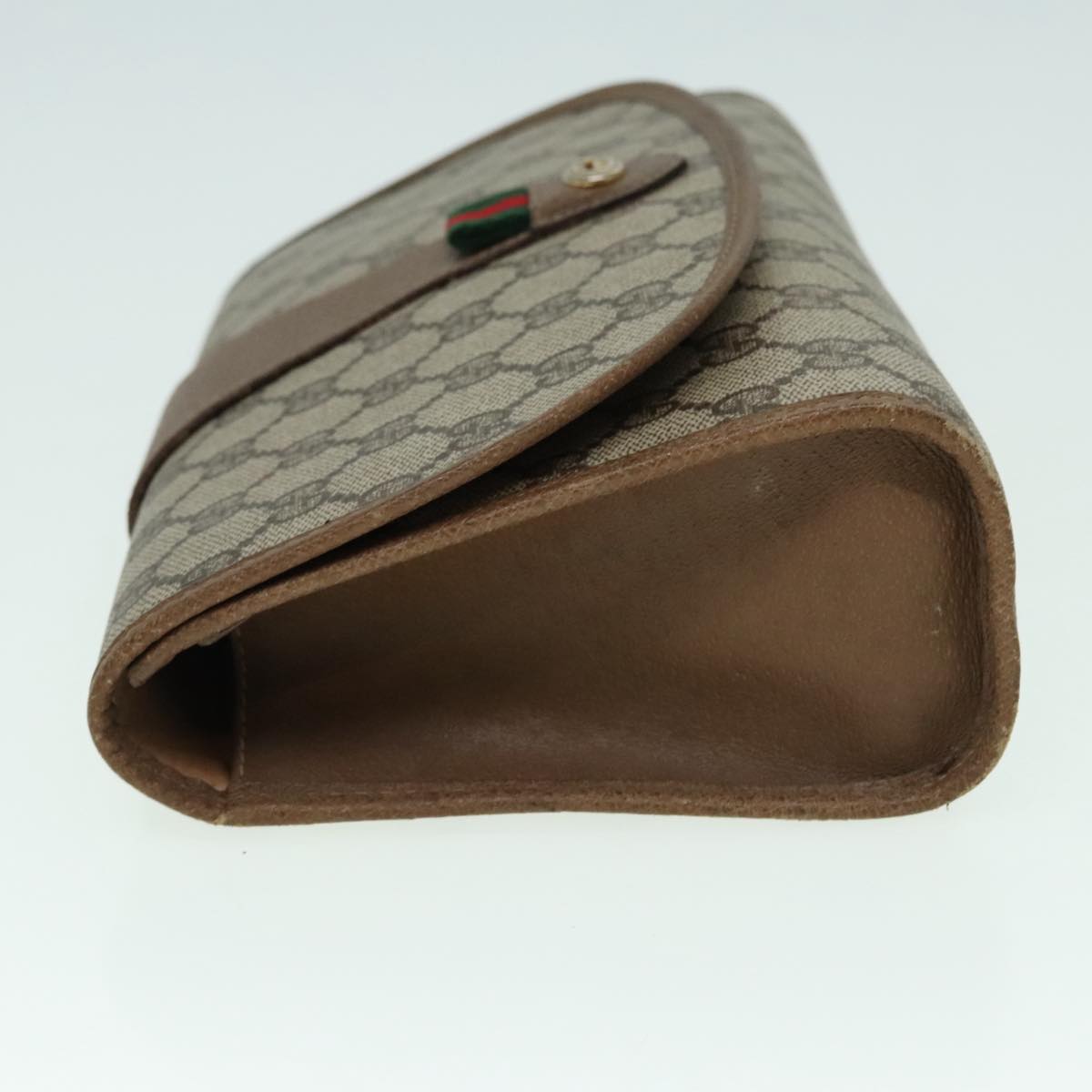 Gucci Beige Canvas Clutch Bag ()