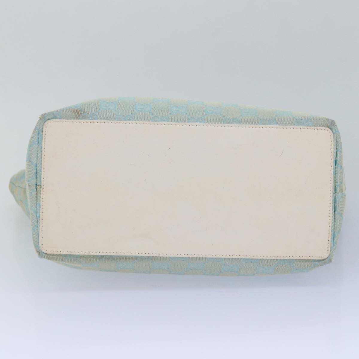 Gucci Gg Canvas Blue Canvas Tote Bag ()