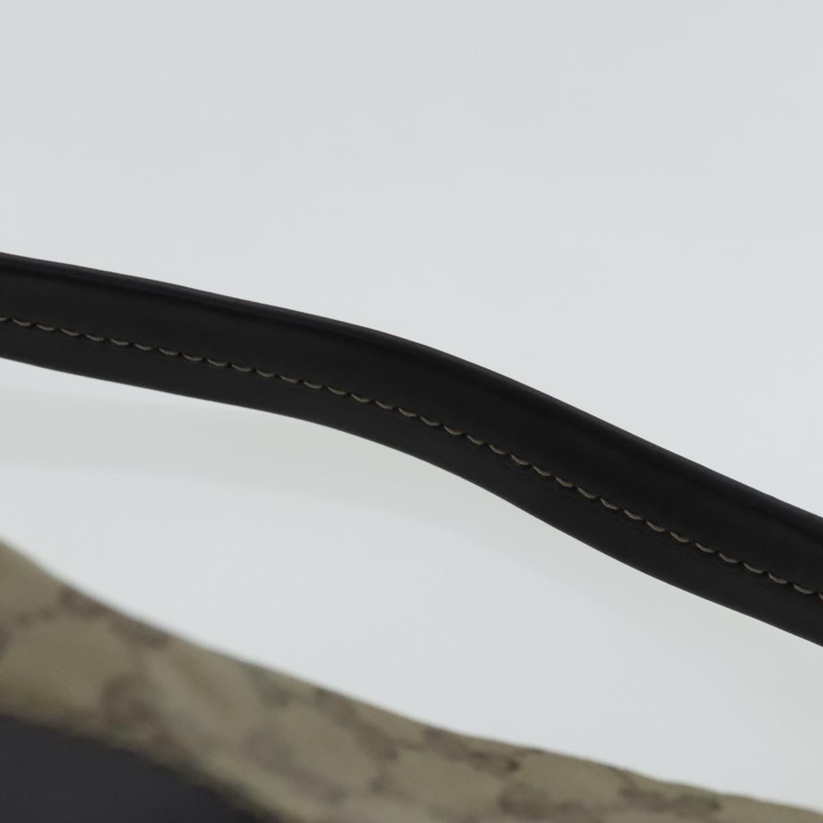 Gucci Gg Crystal Beige Canvas Shoulder Bag ()