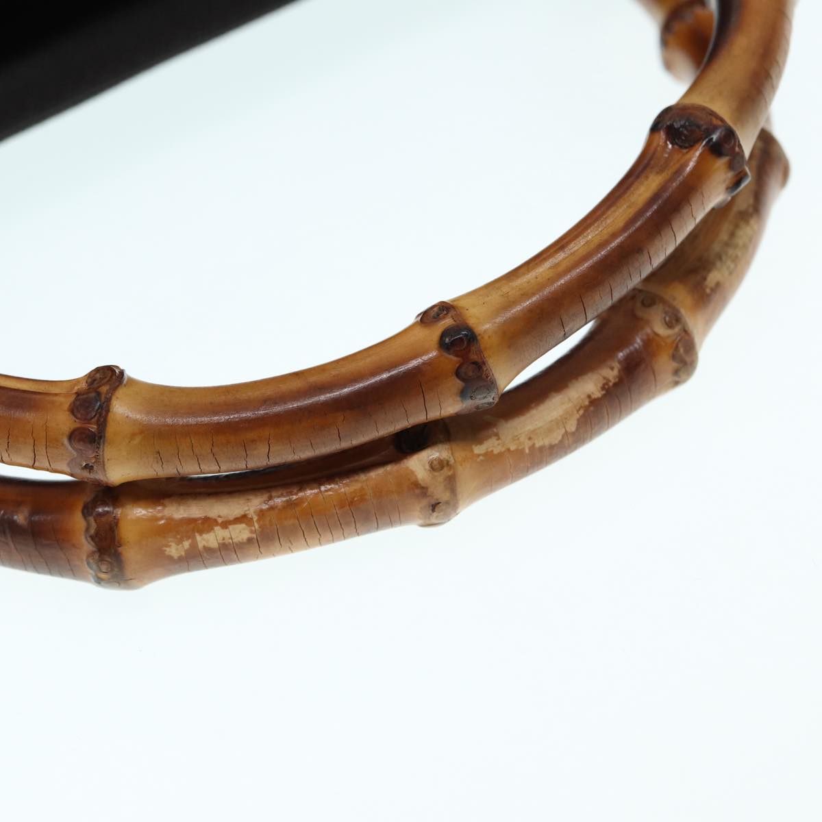 Gucci Bamboo Khaki Synthetic Tote Bag ()