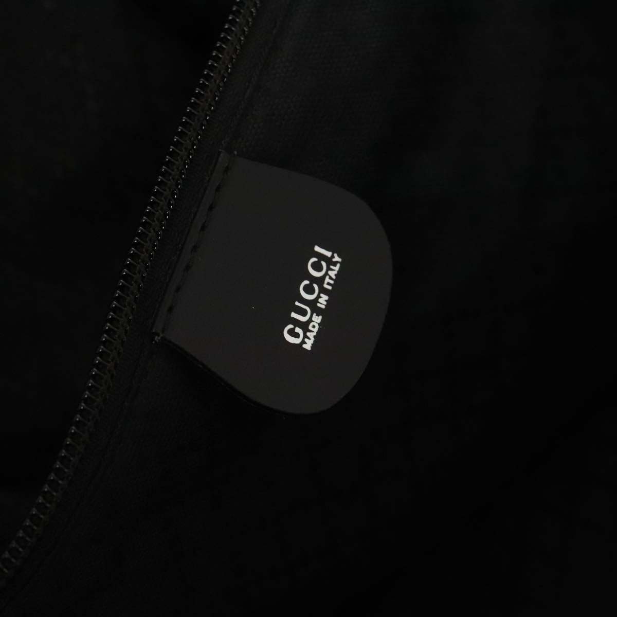 Gucci Black Canvas Travel Bag ()