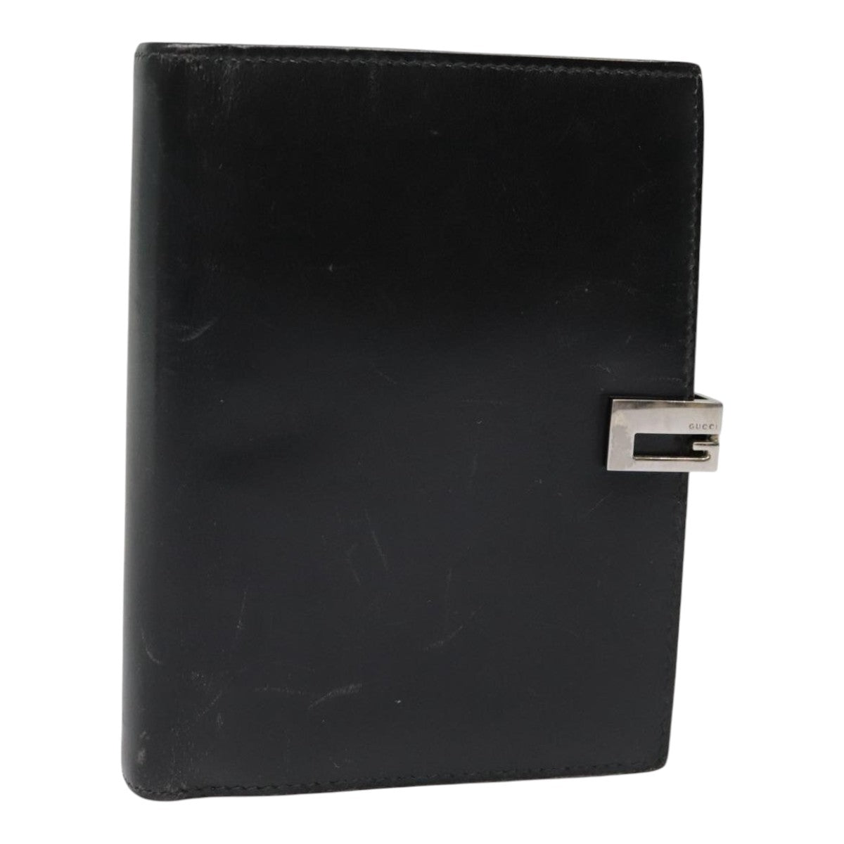 Gucci Couverture Agenda Black Leather Wallet  ()