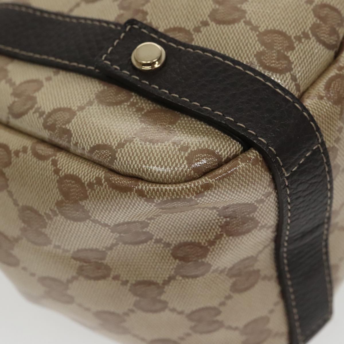 Gucci Abbey Beige Canvas Tote Bag ()