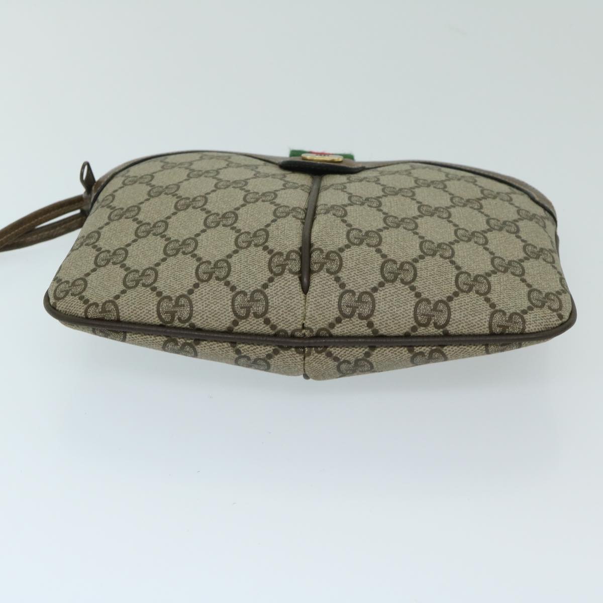 Gucci Ophidia Beige Canvas Shoulder Bag ()