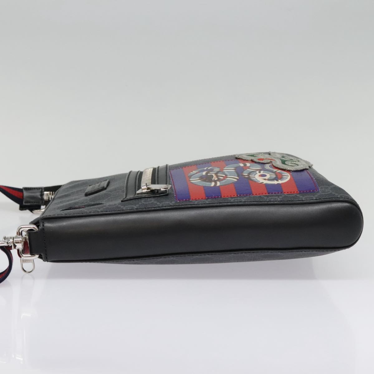 Gucci Jackie Black Canvas Shoulder Bag ()