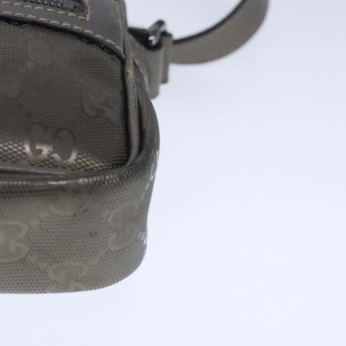 Gucci Imprime Brown Canvas Shoulder Bag ()