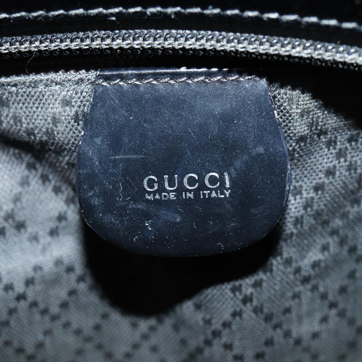 Gucci Bamboo Black Synthetic Handbag ()