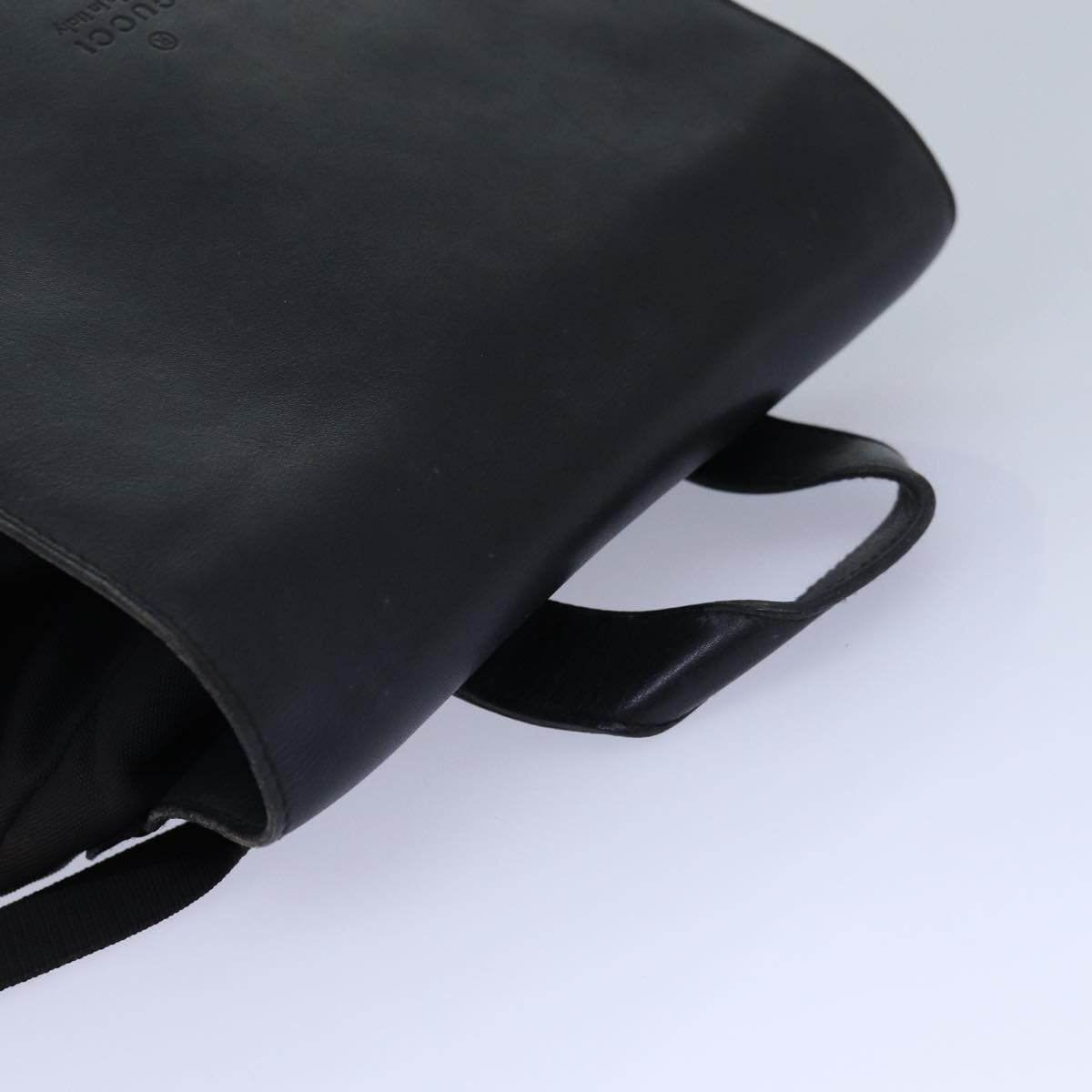 Gucci Black Synthetic Backpack Bag ()