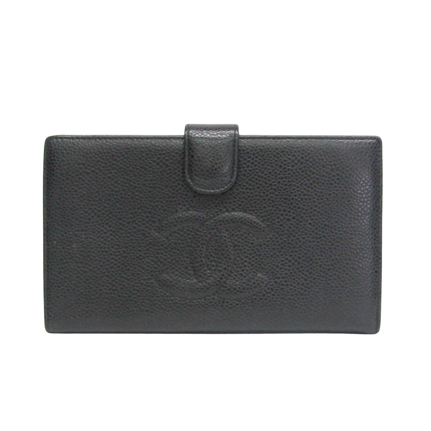 Chanel Black Leather Wallet  ()