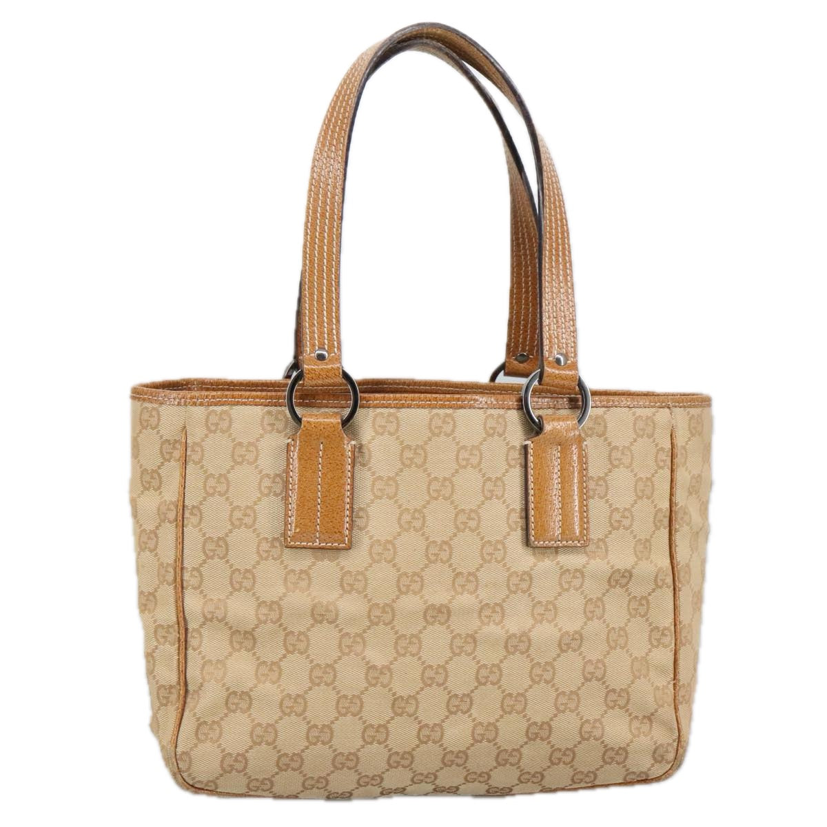 Gucci Beige Canvas Shoulder Bag ()