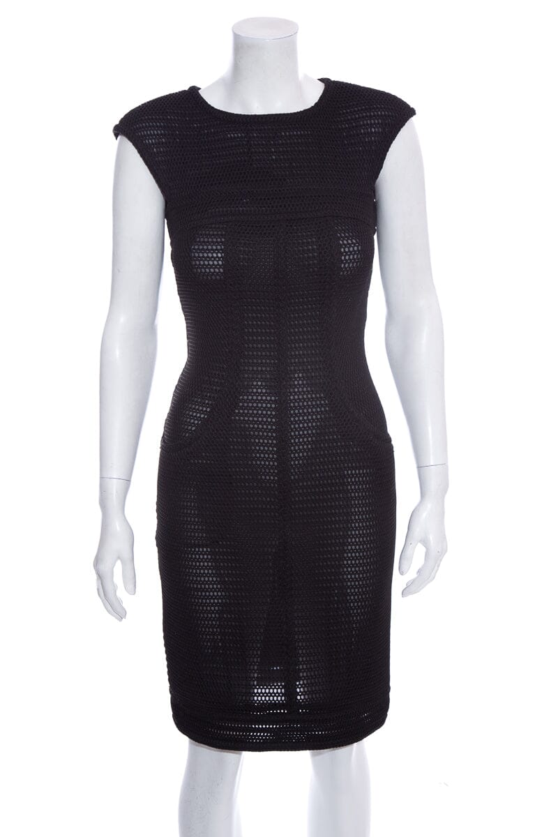 Chanel Black Sleeveless Dress SZ 34