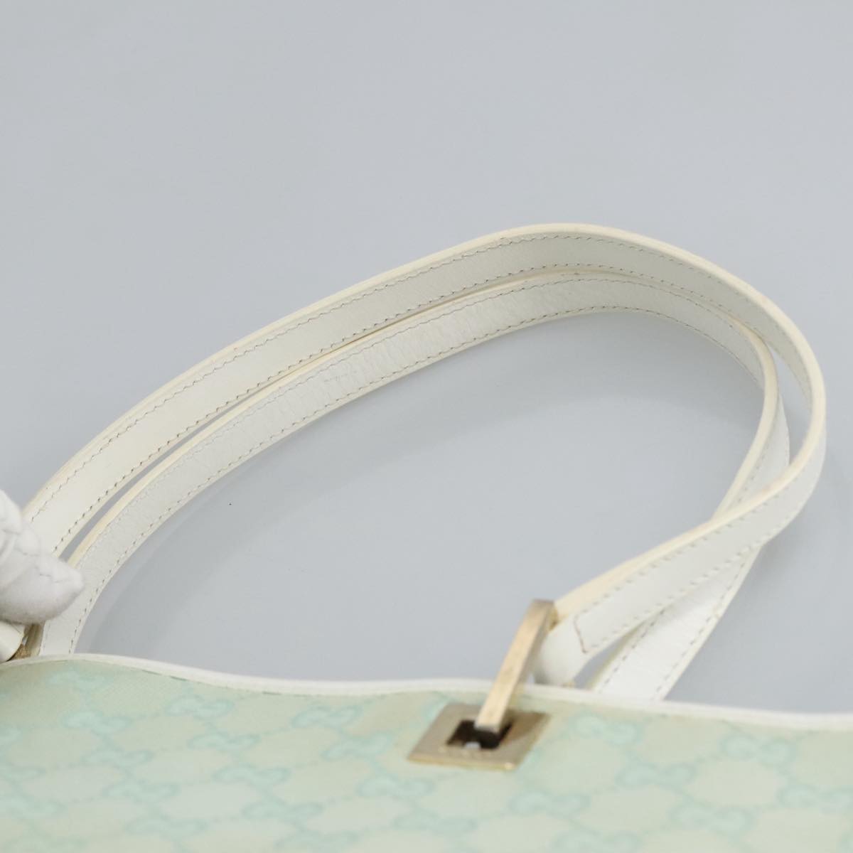 Gucci Blue Canvas Tote Bag ()