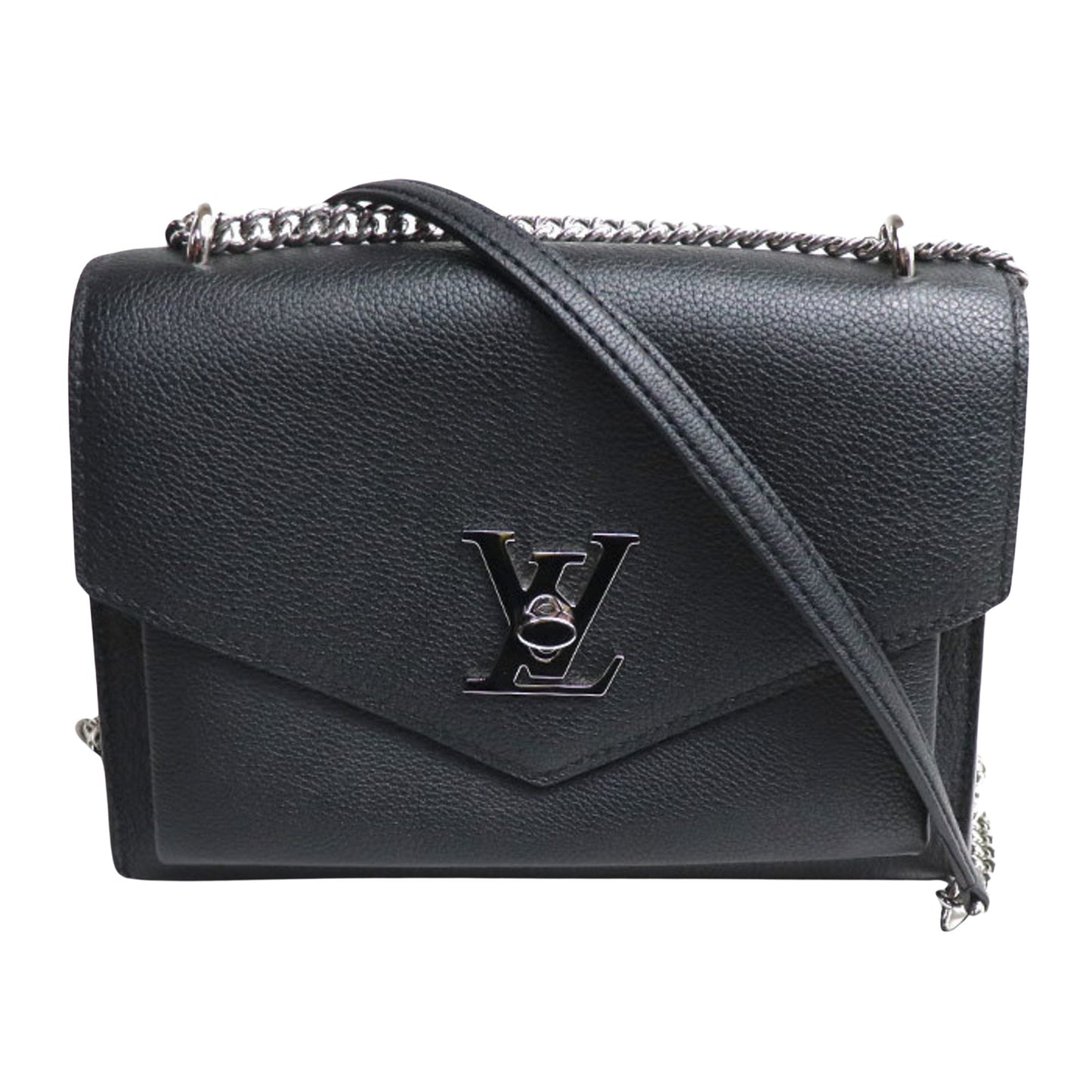 Louis Vuitton Mylockme  Leather Shoulder Bag ()