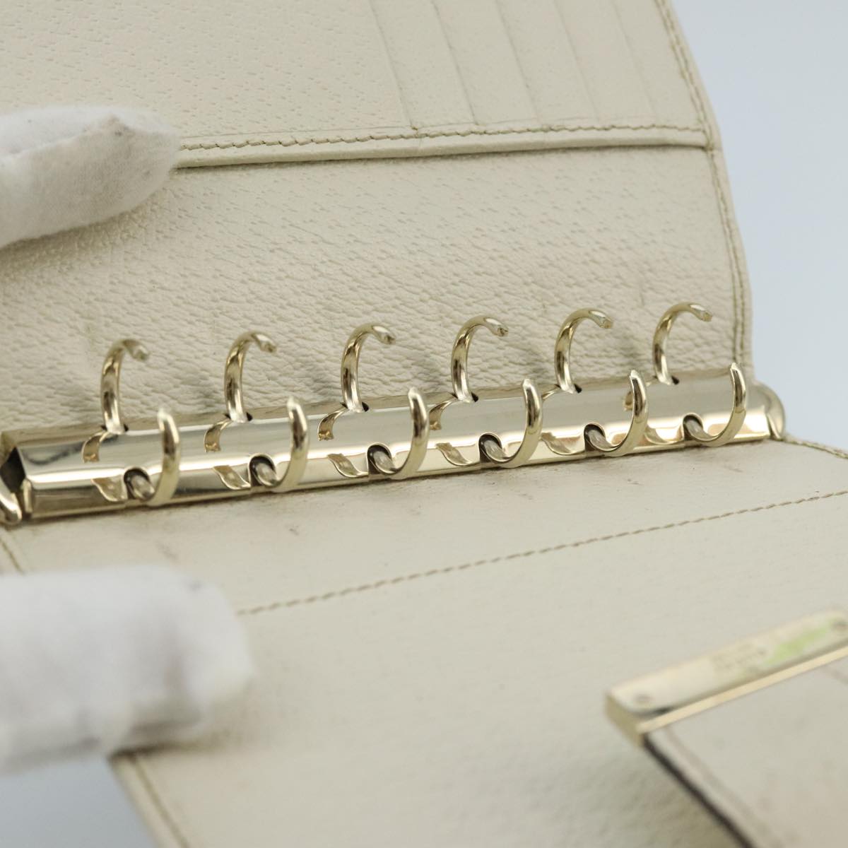 Gucci Couverture Agenda Beige Canvas Wallet  ()