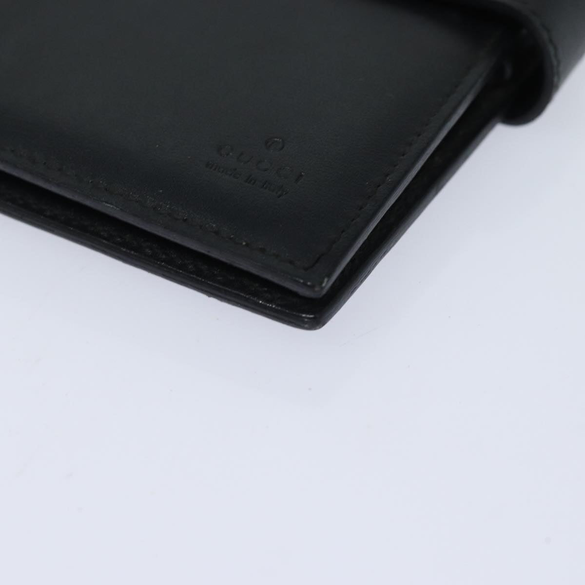 Gucci Couverture Agenda Black Leather Wallet  ()