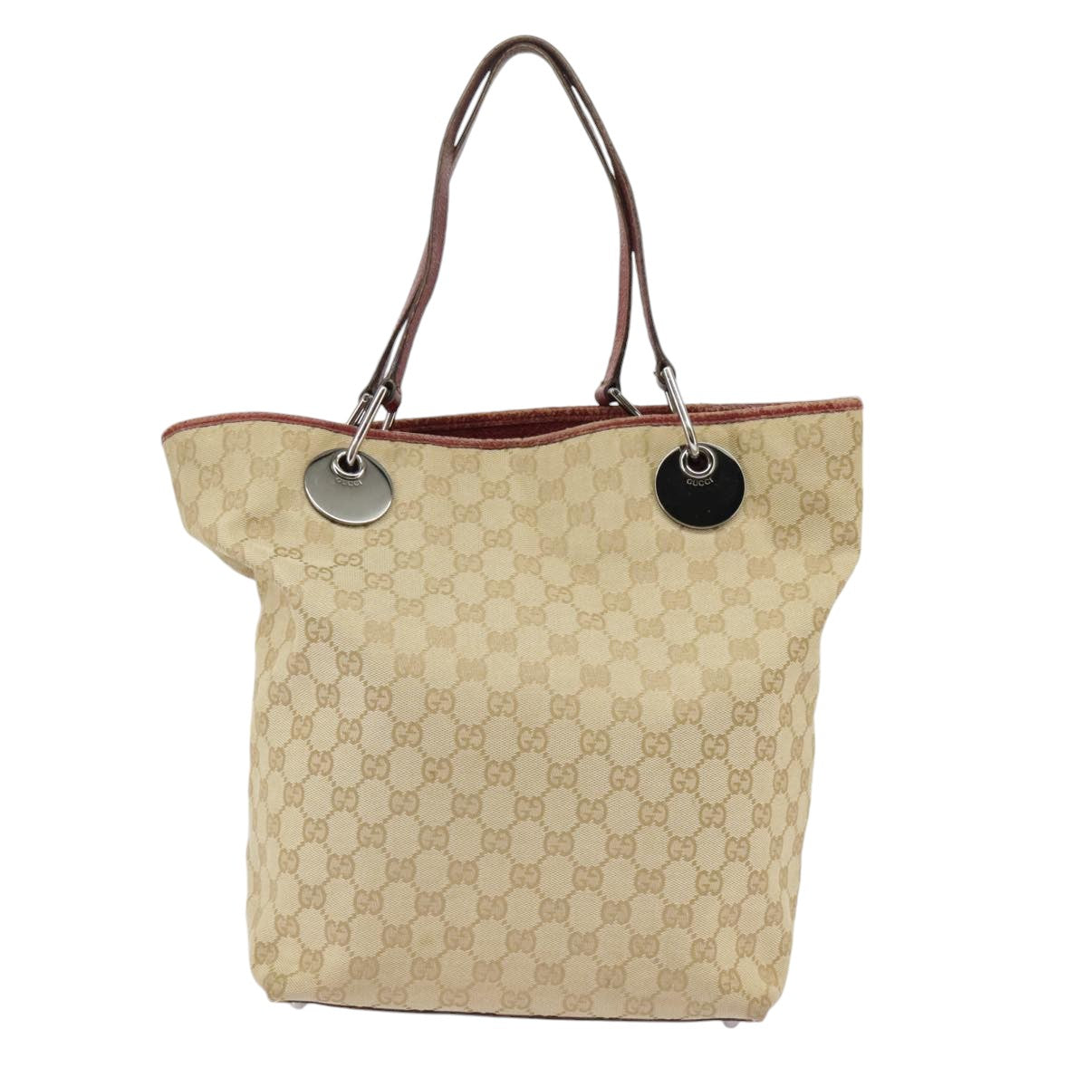 Gucci Beige Canvas Tote Bag ()