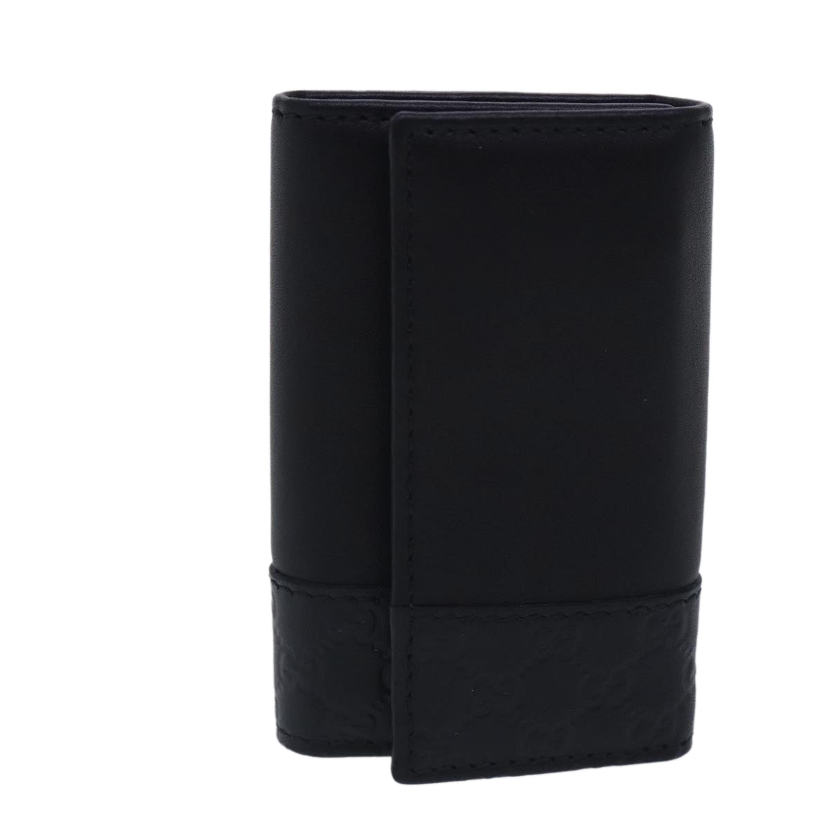 Gucci Key Case Black Leather Wallet  ()