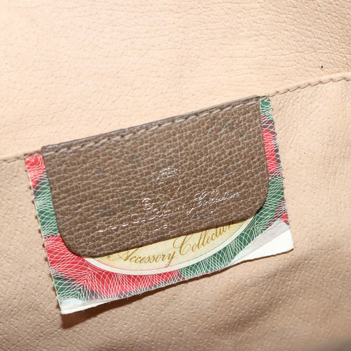 Gucci Beige Canvas Clutch Bag ()