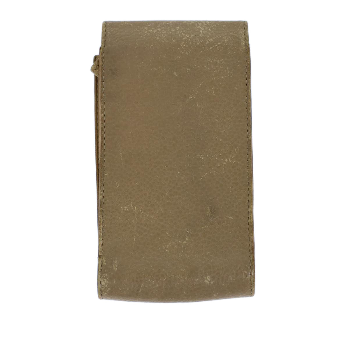 Chanel Cc Beige Leather Wallet  ()