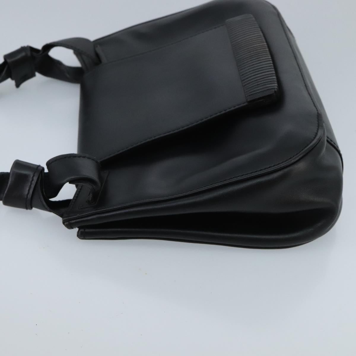 Gucci Black Leather Shoulder Bag ()
