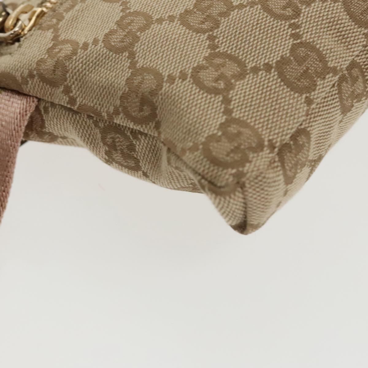 Gucci Beige Canvas Shoulder Bag ()