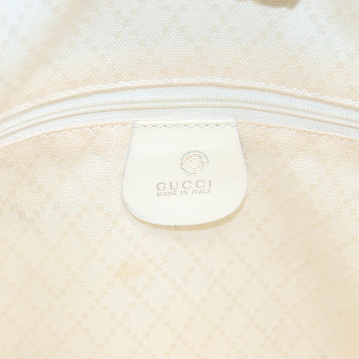 Gucci Bamboo White Leather Shoulder Bag ()