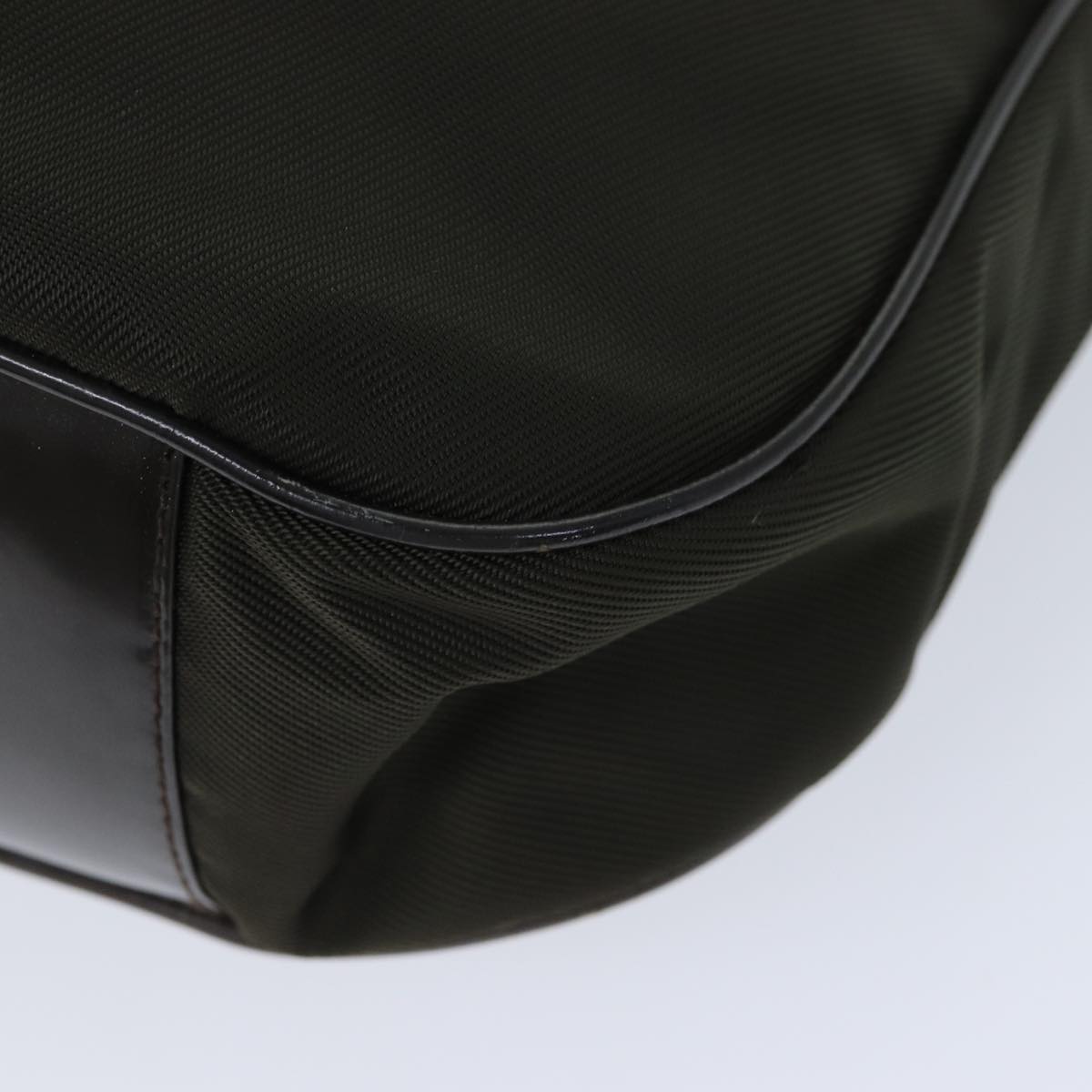 Gucci Bamboo Khaki Synthetic Handbag ()