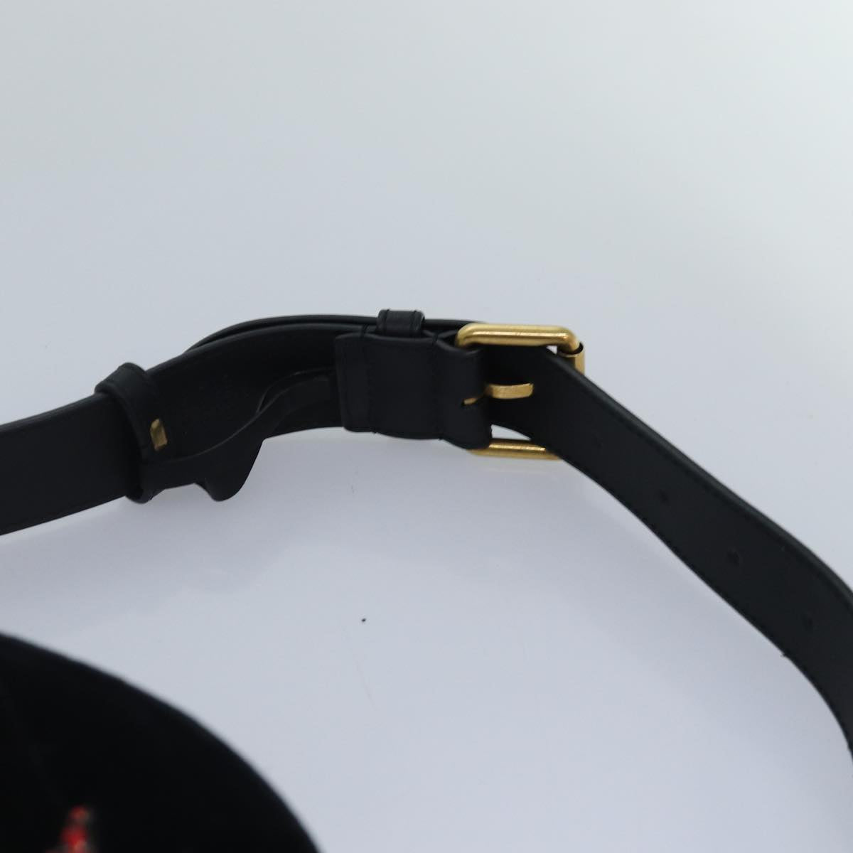 Gucci Gg Marmont Black Velvet Clutch Bag ()