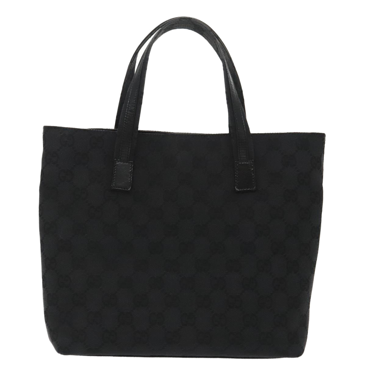 Gucci Black Canvas Handbag ()
