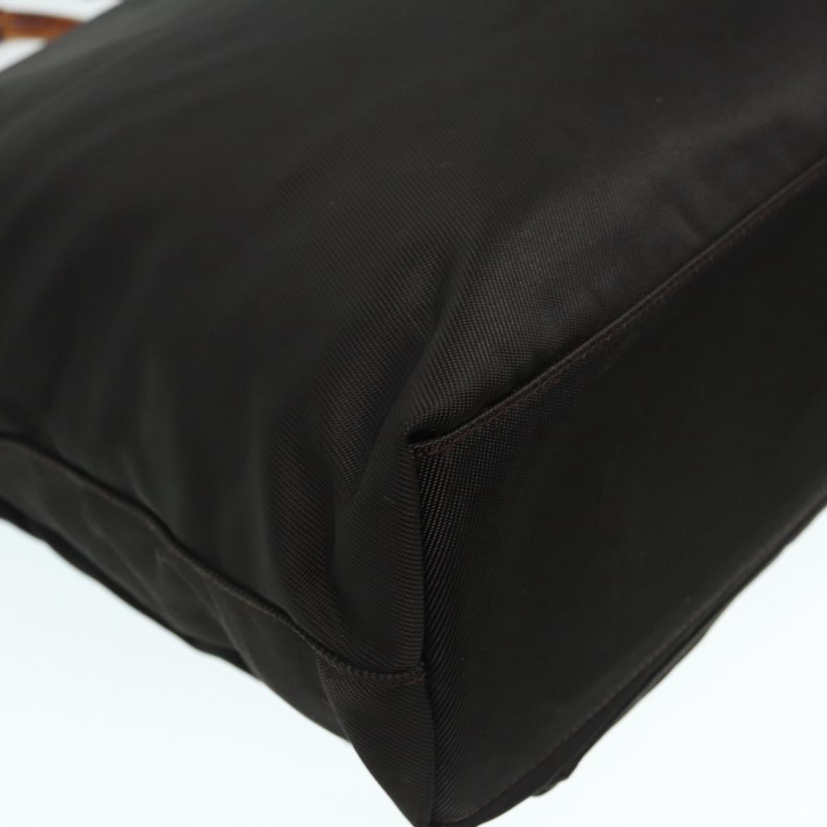 Gucci Bamboo Khaki Synthetic Tote Bag ()