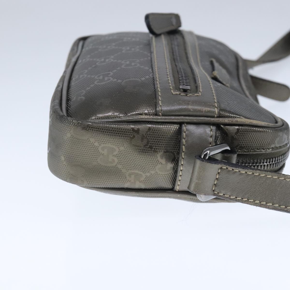 Gucci Imprime Brown Canvas Shoulder Bag ()