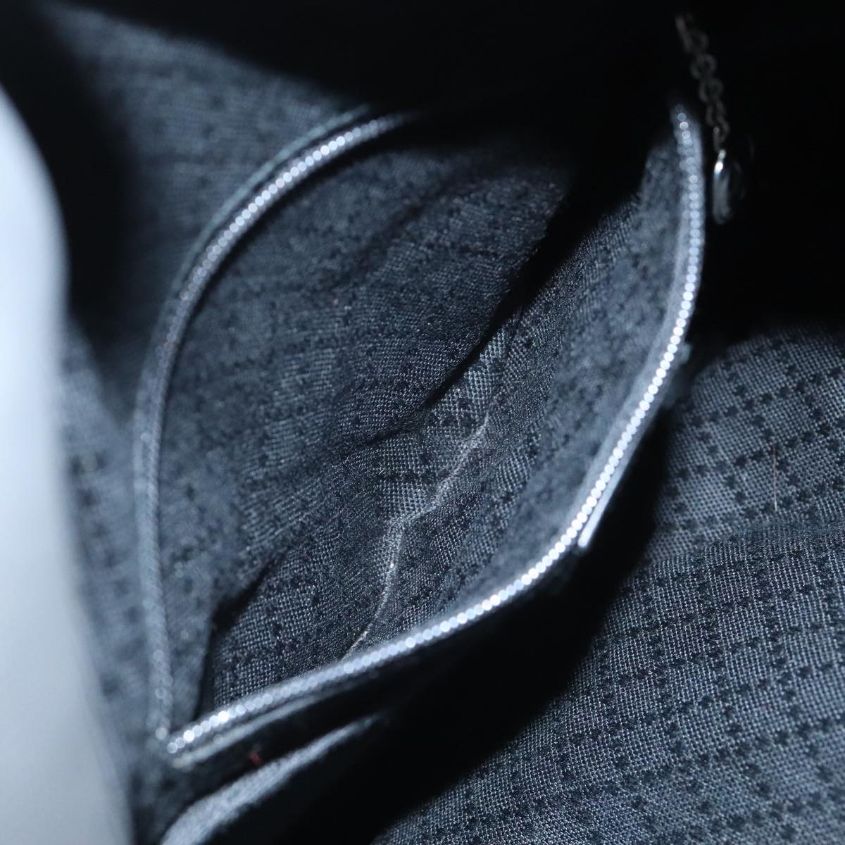 Gucci Bamboo Black Leather Handbag ()