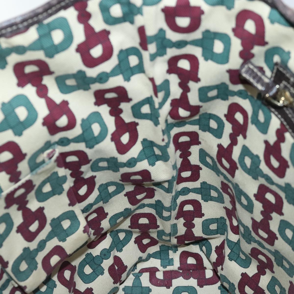 Gucci Brown Suede Tote Bag ()