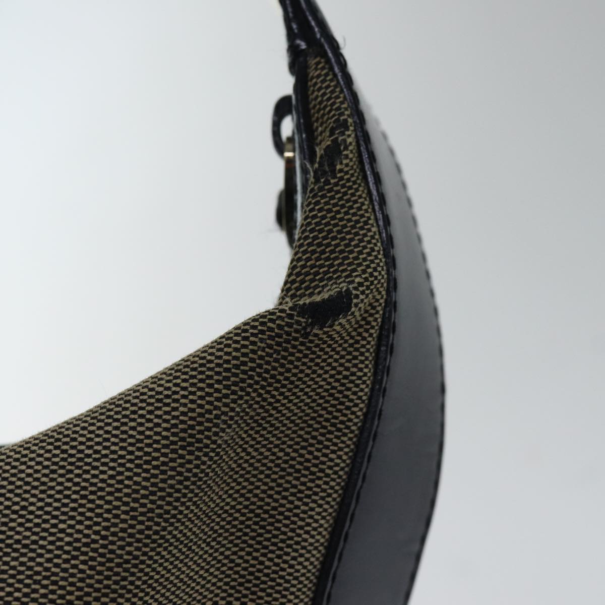 Gucci Jackie Beige Canvas Shoulder Bag ()