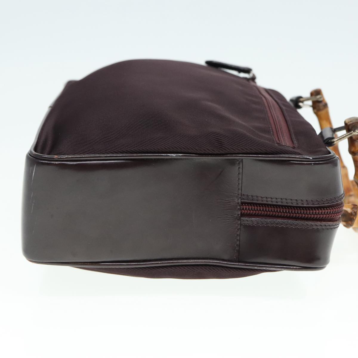 Gucci Bamboo Brown Synthetic Handbag ()