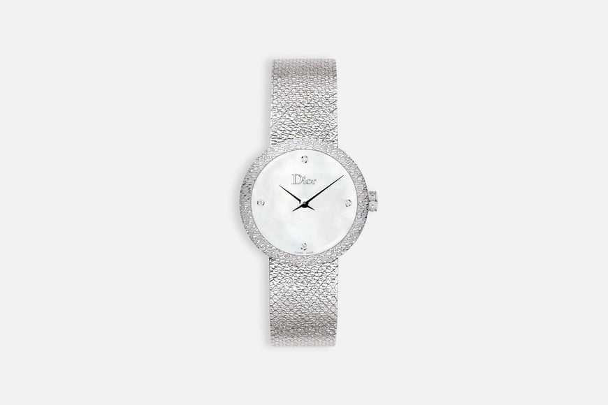 La D de Dior Satine • Ø 25 mm, Quartz Movement