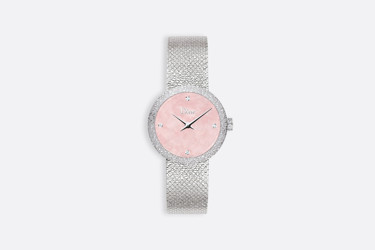 La D de Dior Satine • Ø 25 mm, Quartz Movement
