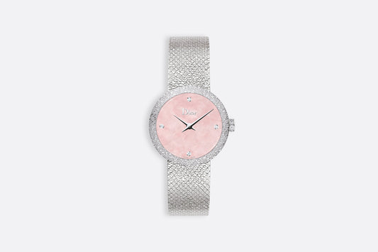 La D de Dior Satine • Ø 25 mm, Quartz Movement